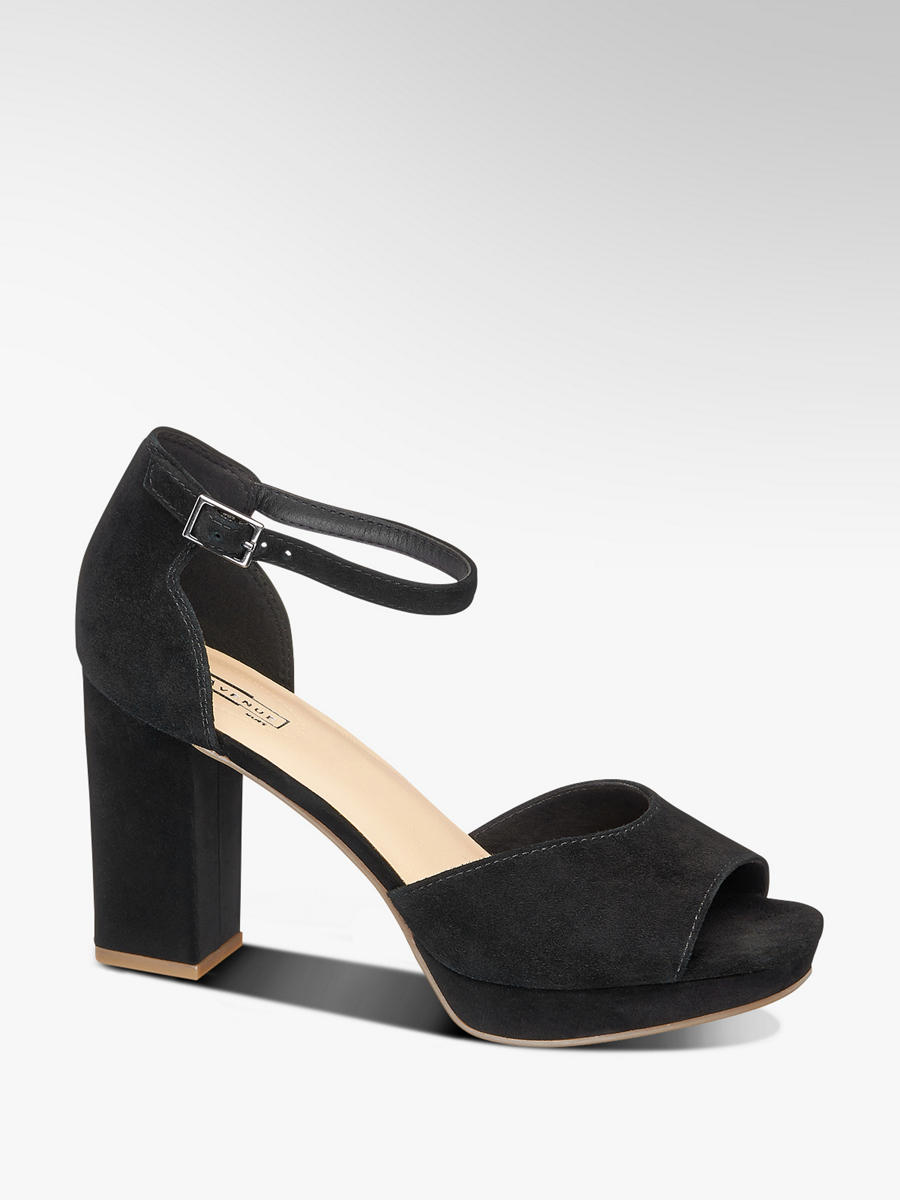 LEDER 34,90 Sandale von 5th Avenue in schwarz DEICHMANN LEDER 34,90 Sandale von 5th Avenue in schwarz DEICHMANN